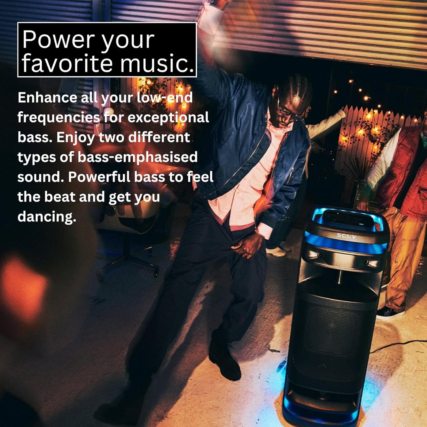 Sony ULT Tower 10 Party Speaker Karaoke Bundle (Black)