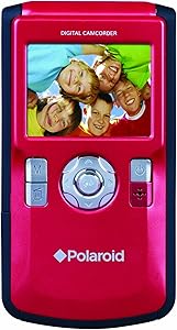 Polaroid DVF130RC USB Digital Camcorder Red