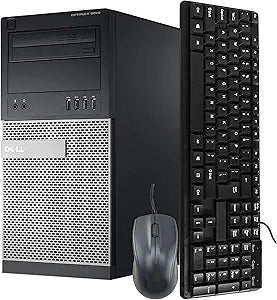 Dell OptiPlex 9020 Desktop PC, GT 1030, 16GB RAM (Renewed)