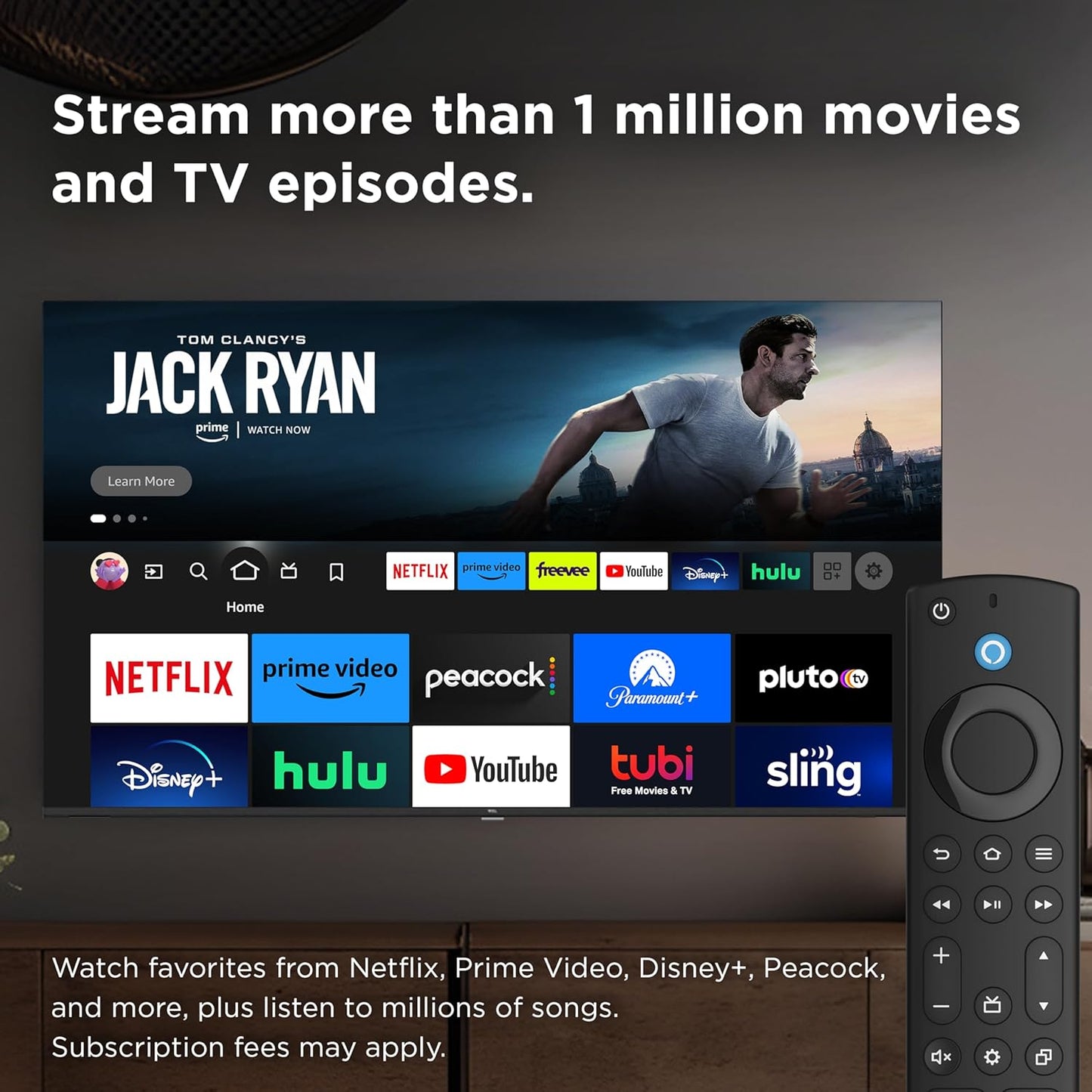 TCL 75Q650F 75-Inch QLED 4K Fire Smart TV