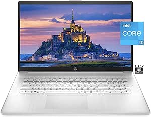 HP Newest HP 17.3" Laptop i3-1115G4, 8GB RAM, 256GB SSD
