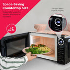 RCA RMW953-BLACK 0.9 Cu. Ft. Black Microwave Oven