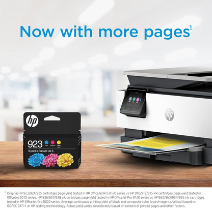 HP hp 936 Cyan/Magenta/Yellow Ink 3-Pack