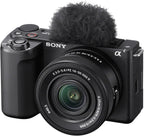 Sony ZVE10M2KB Alpha ZV-E10 II Mirrorless Content Creator Camera