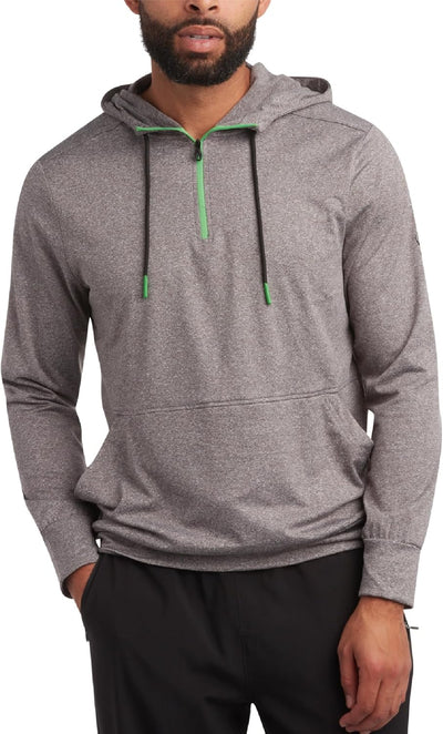 Spyder Pullover Hoodie - Men's Quarter Zip Active Sweatshirt