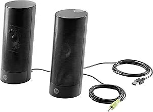 HP N3R89AA USB Business Speakers v2 — main product image