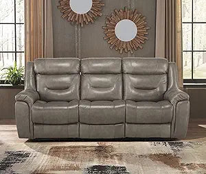 Lexicon 194840134404 Finlay Leather Power Reclining Sofa