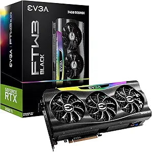 EVGA 24G-P5-4981-KR RTX 3090 Ti FTW3 Black Gaming