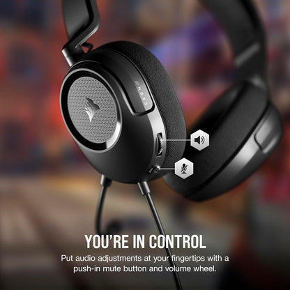 Corsair CA-9011386-NA HS35 Surround v2 Gaming Headset