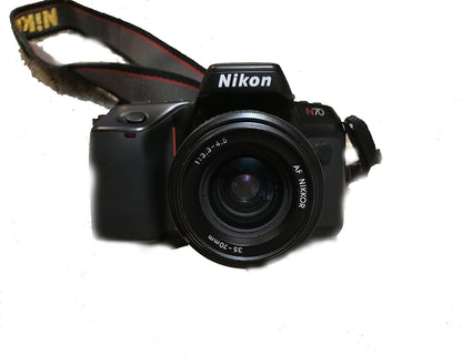 Nikon N70 35MM SLR Film Camera Zoom Lens (Renewed)