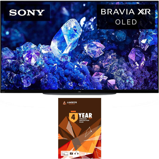 Sony BNDL_XR48A90K-WRTY4-AMBER-SC 48" Bravia XR OLED 4K TV