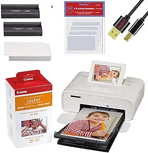 Canon CP1300 Selphy Wireless Compact Photo Printer Kit