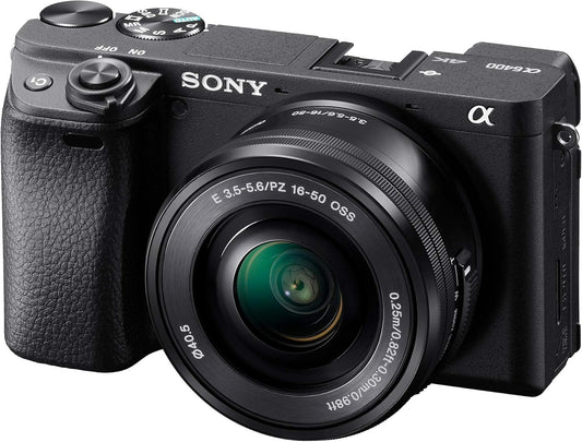 Sony ILCE6400L/B Alpha a6400 Mirrorless Camera 16-50mm