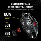 Corsair M65 RGB Ultra Tunable FPS Gaming Mouse Renewed