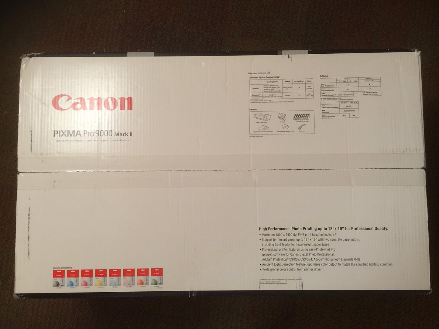 Canon 3295B002 PIXMA Pro9000 Mark II: Inkjet Photo Printer