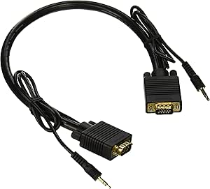 Monoprice 105351 Super VGA Cable with Audio