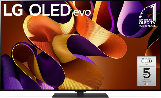 LG CRT2LGOLED65G4SUB Renewed OLED evo G4 65" Smart TV