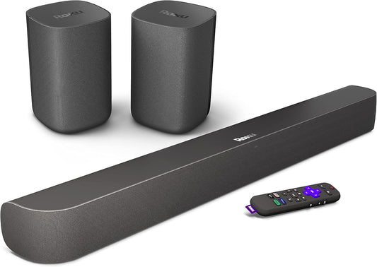 Roku Streambar Pro 4K Wireless Speakers Renewed