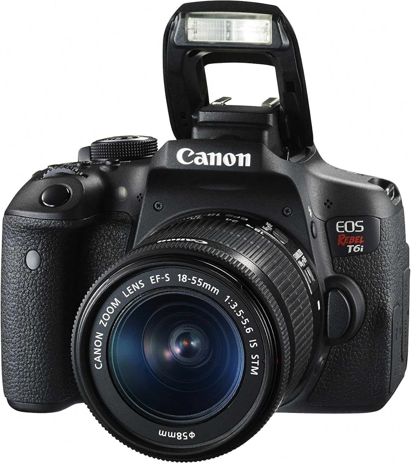 Canon 0591C003-cr EOS Rebel T6i DSLR Renewed