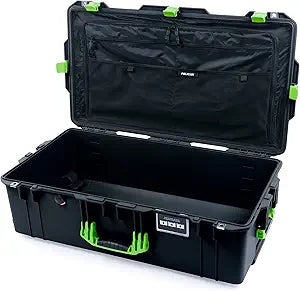 Pelican 1615 Black & Lime Green Combo Case