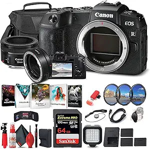 Canon 3380C002 EOS RP Mirrorless Camera Kit Renewed
