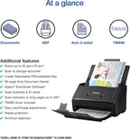 Epson ES-400II Workforce Desktop Document Scanner (Renewed)