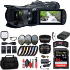 Canon Vixia HF G70 UHD 4K Camcorder Bundle (Renewed)