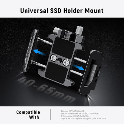 Neewer 10105212 Adjustable Quick Release SSD Holder