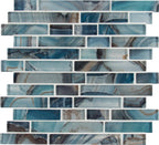 MSI Night Sky Interlocking Glass Tile Sample