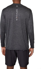 Spyder S923173 Men's Heather Long Sleeve Rashguard