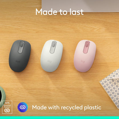 Logitech 910-007439 M196 Rose Bluetooth Wireless Mouse