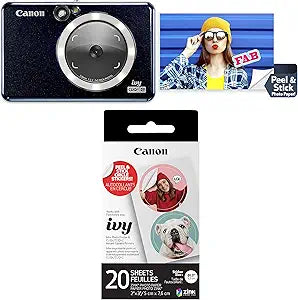 Canon Ivy CLIQ+2 Midnight Navy Instant Camera — main product image