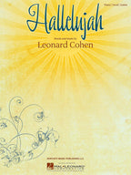 Hal Leonard Hallelujah Leonard Cohen PVG Sheet Music