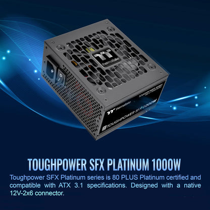 Thermaltake PS-STP-1000FNFAPU-1 1000W Platinum ATX 3.1 PSU