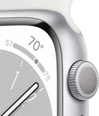 Apple Apple Watch Series 8 [GPS, 45mm] - Silver (Renewed)