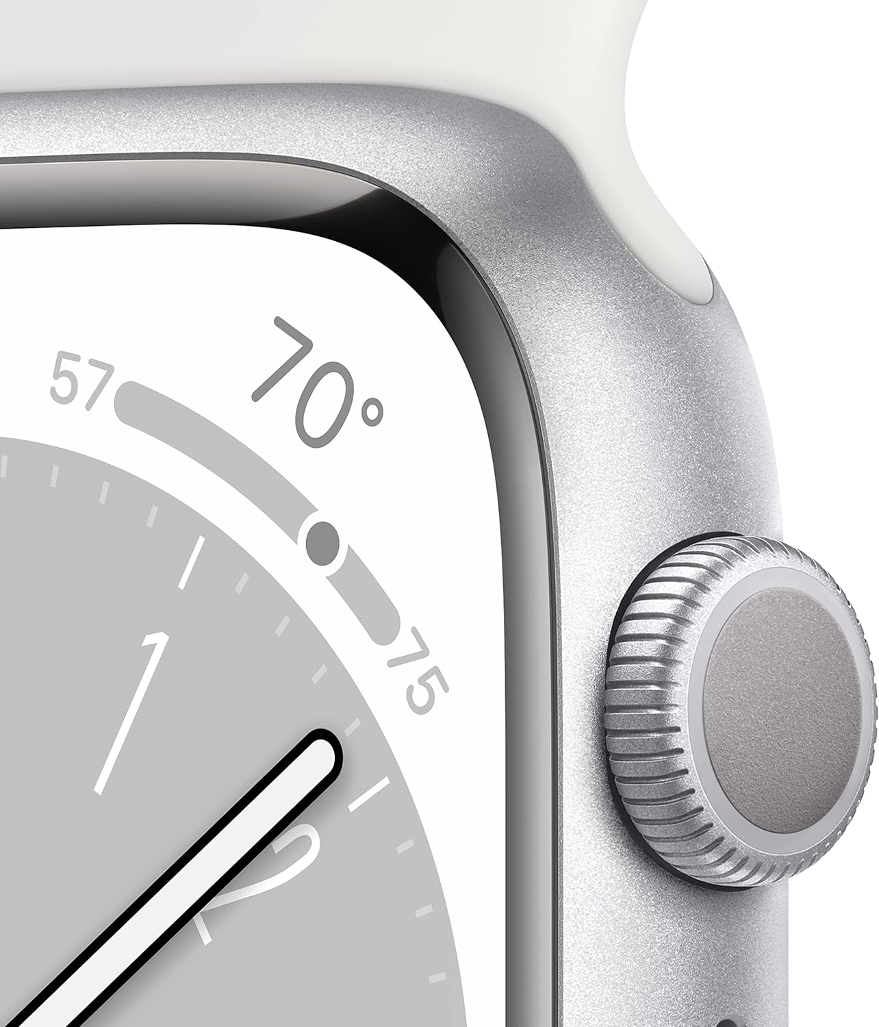 Apple Apple Watch Series 8 [GPS, 45mm] - Silver (Renewed)