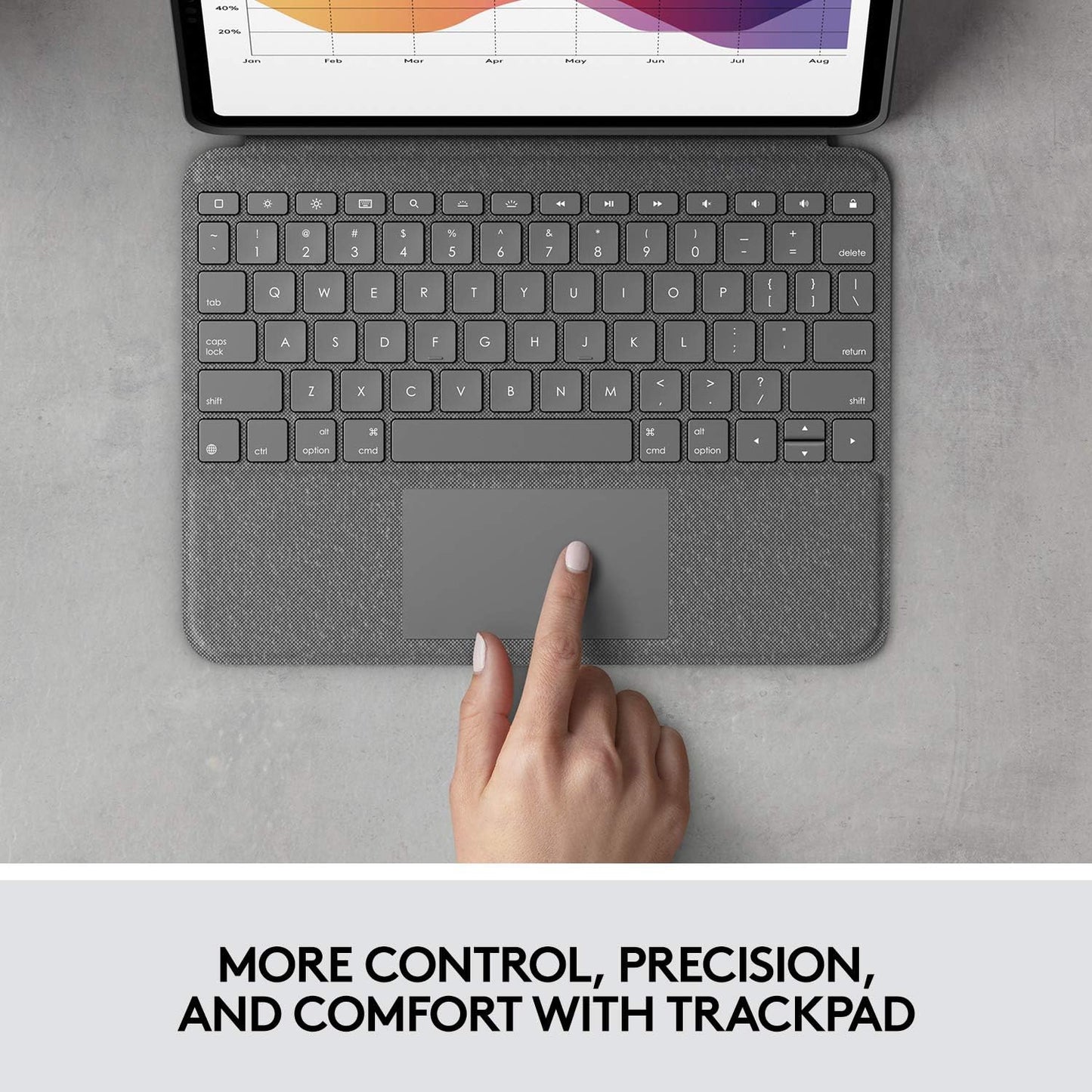 Logitech 920-009952 Folio Touch iPad Air Keyboard Case
