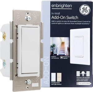 GE 12723 Enbrighten Add-On Smart Switch Z-Wave/Zigbee