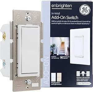 GE 12723 Enbrighten Z-Wave Add-On Smart Switch