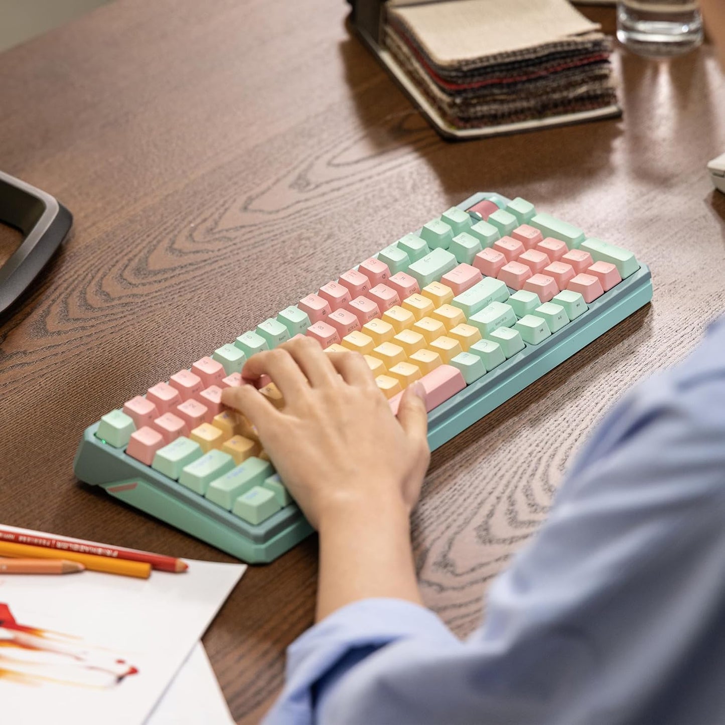 Cooler Master MK770 Macaron Wireless Mechanical RGB Keyboard