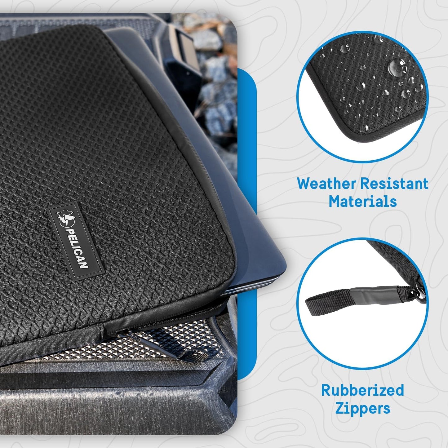 Pelican Traveler 16 Inch Weather Resistant Laptop Sleeve