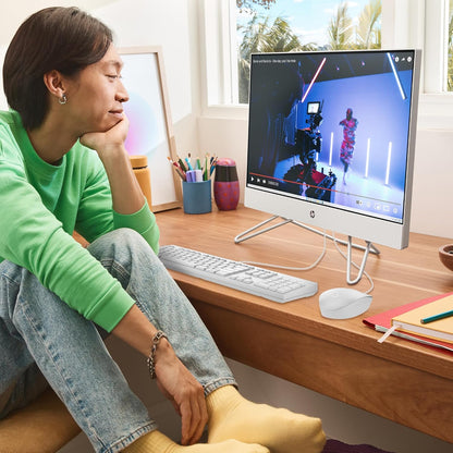 HP 24-cb1210 24" All-in-One Desktop - i5, 8GB RAM, 256 GB SSD, FHD