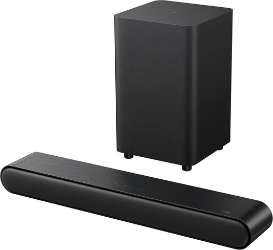 TCL S4210 2.1ch Sound Bar with Wireless Subwoofer (Renewed)