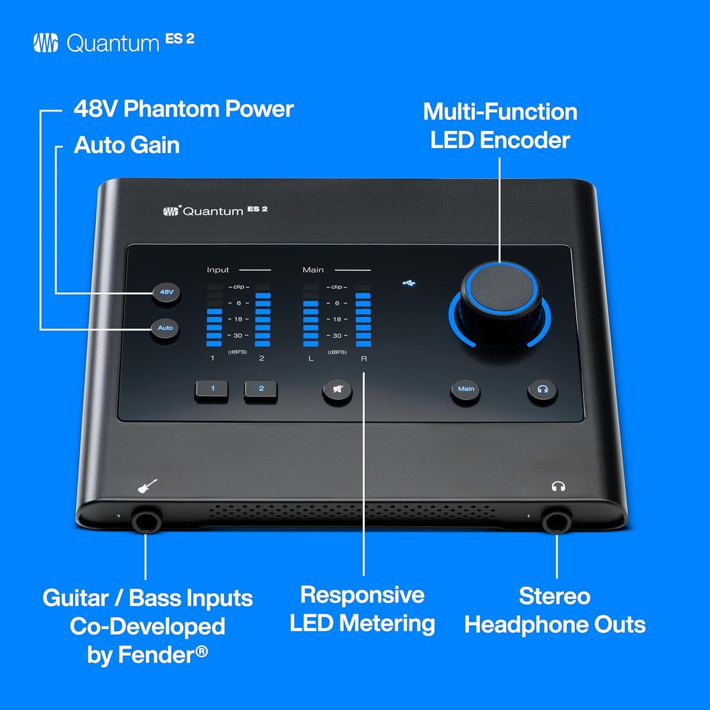 PreSonus Quantum ES 2 USB-C Audio Interface