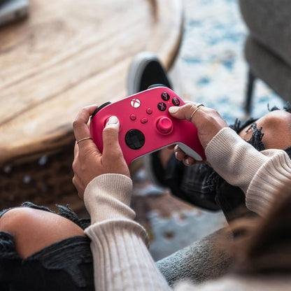 Microsoft Deep Pink Series X/S Xbox One Controller (Renewed)