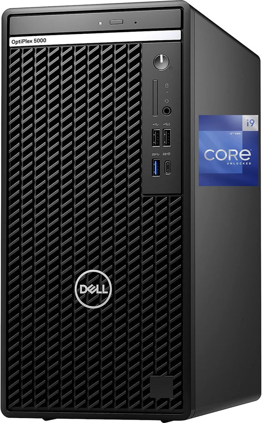Dell Tower Optiplex 5000 i9-12900K 64GB 2TB SSD, Windows 11 Pro