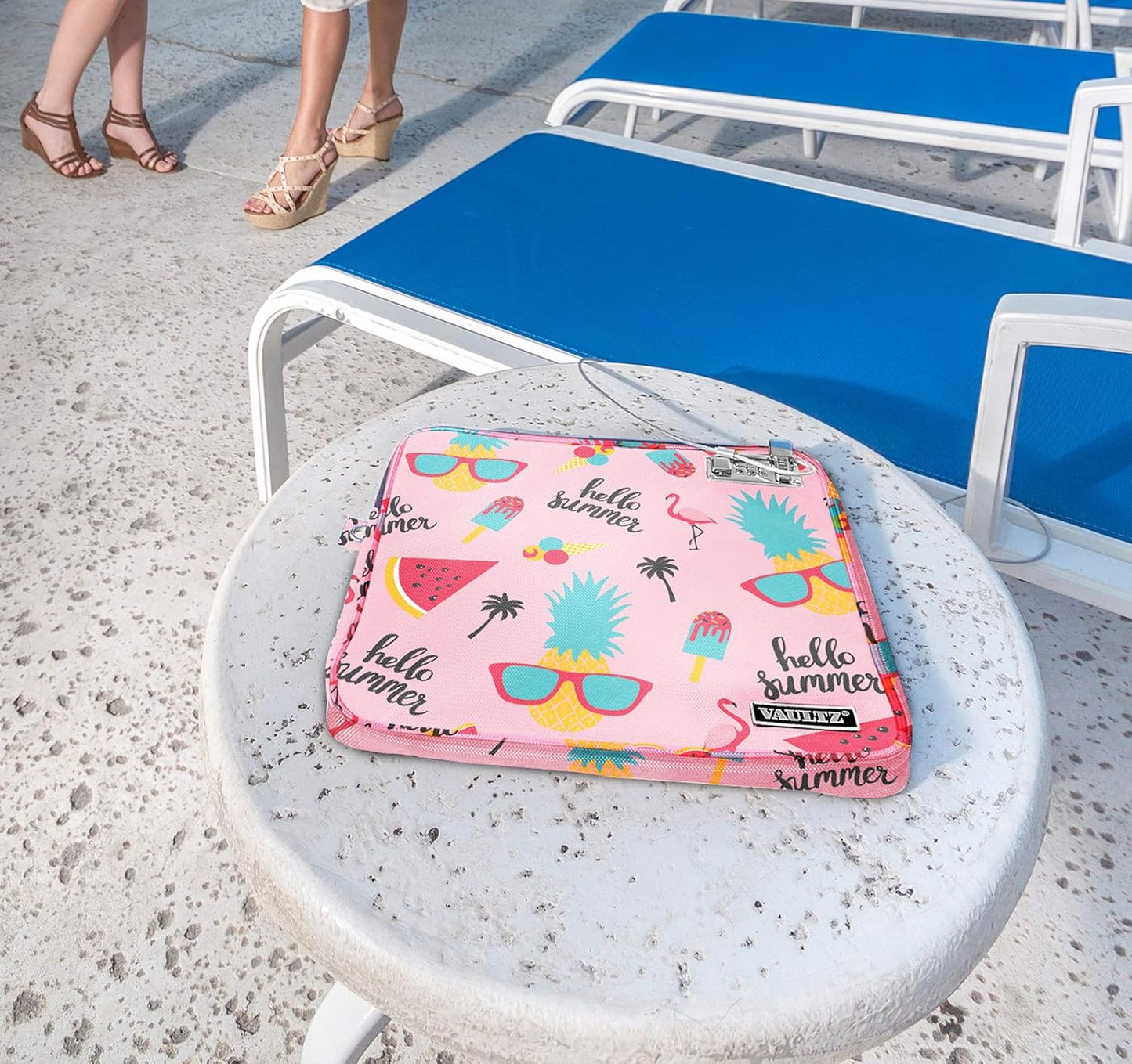Vaultz Money Bag Lock Water-Resistant Pouch