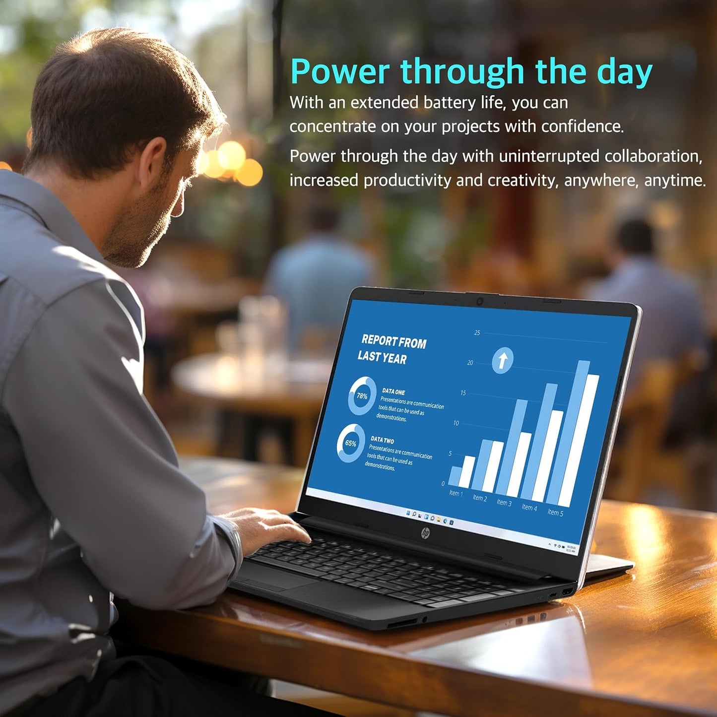 HP HP 15.6" Student Laptop - Pentium, 16GB RAM, 1TB SSD - Renewed