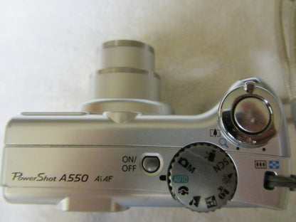 Canon 1775B001 PowerShot A550 7.1MP Digital Camera