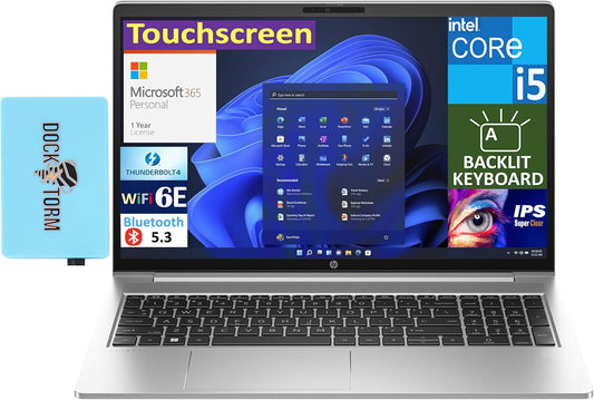 HP Probook 450 G10 i5 Touchscreen Laptop + MS 365